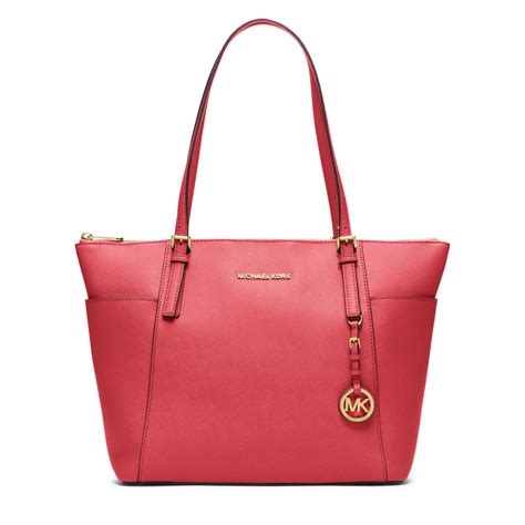 michael michael kors jet set item extra-large saffiano leather tote|Michael Kors saffiano leather.